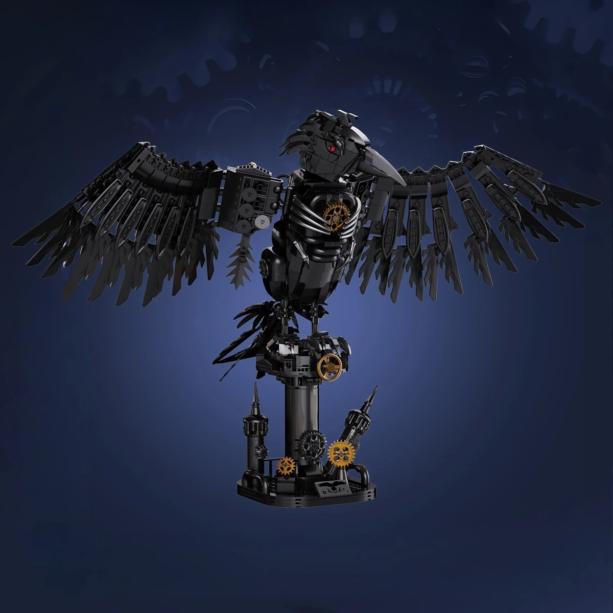 1018 STKS 2025 Nieuwe MOC Technische Mechanische Kraai Bouwstenen Bricks Assembleren Model DIY Speelgoed voor Kinderen Verjaardagscadeau