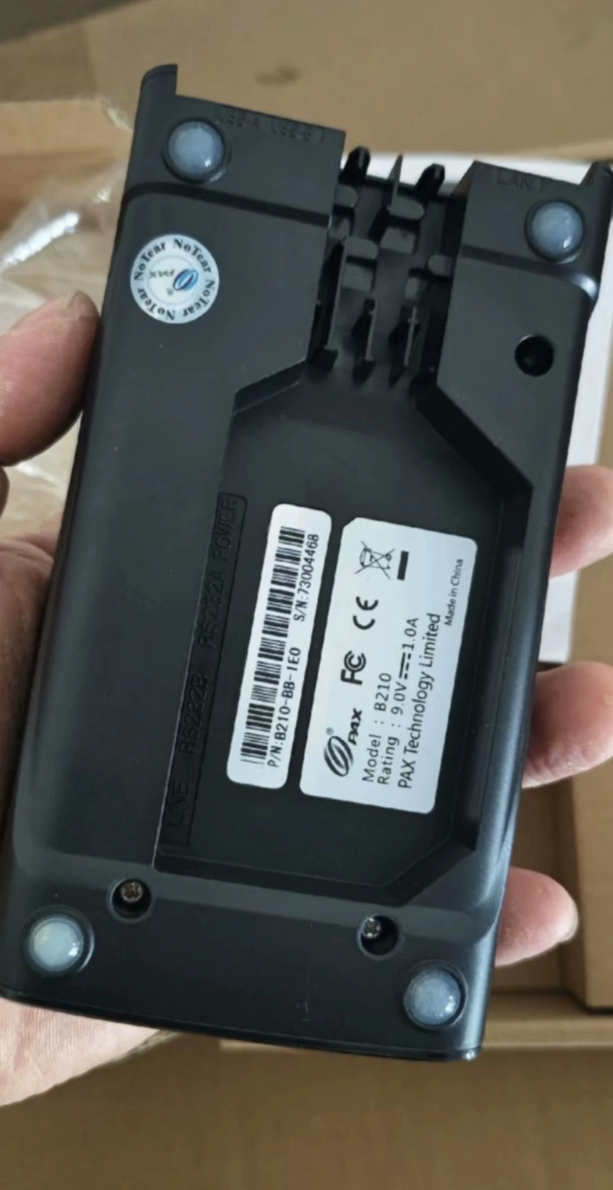 Imagem -02 - Download de Dados da Base de Alimentação da Base do Carregador Pax D210 para Terminal Mpos do Ponto de Venda Pax D210 Pos