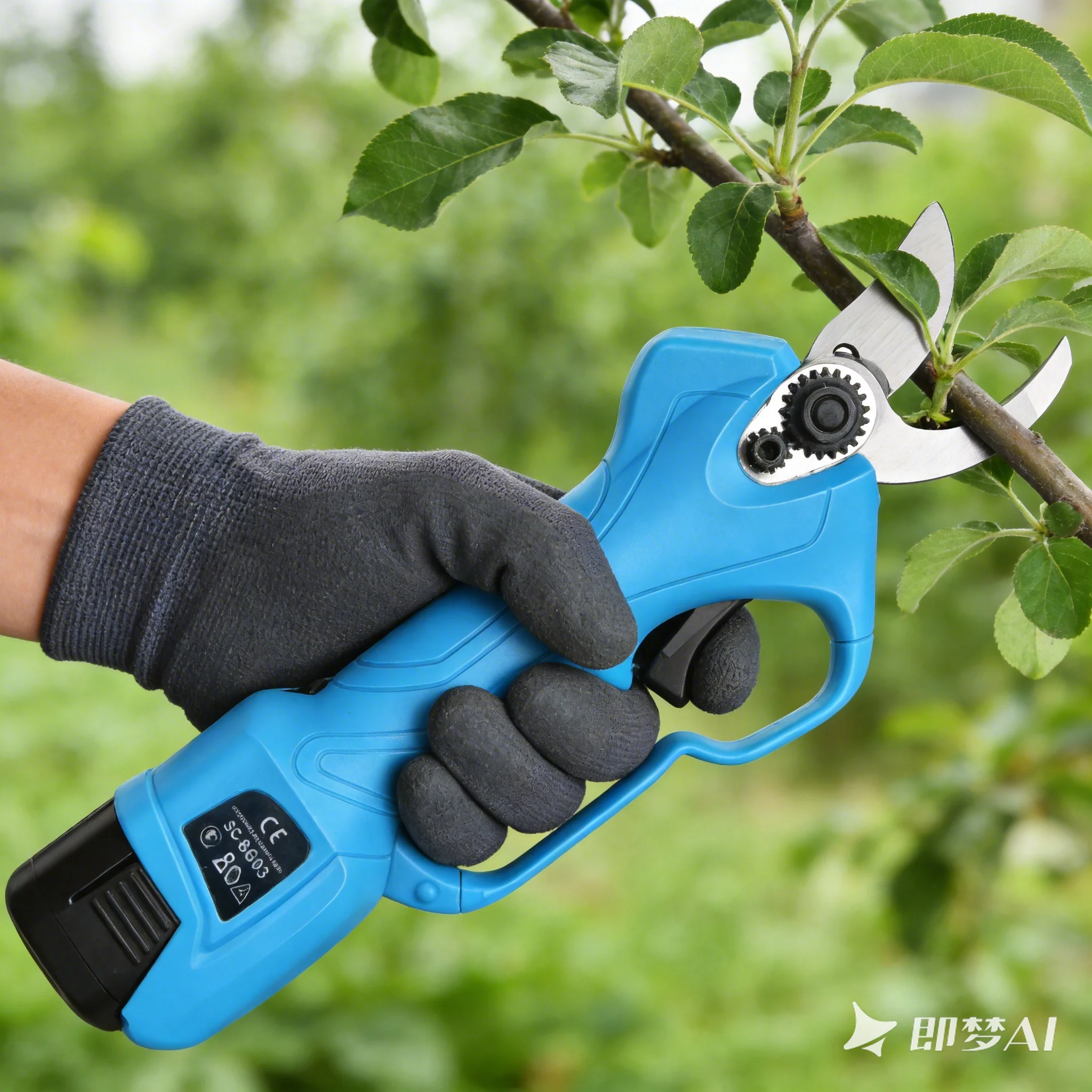 

Cordless Electric Pruner Gardening Pruning Shear with 2000mAh Battery for Tree Branches Cutting Gardening Power Tools