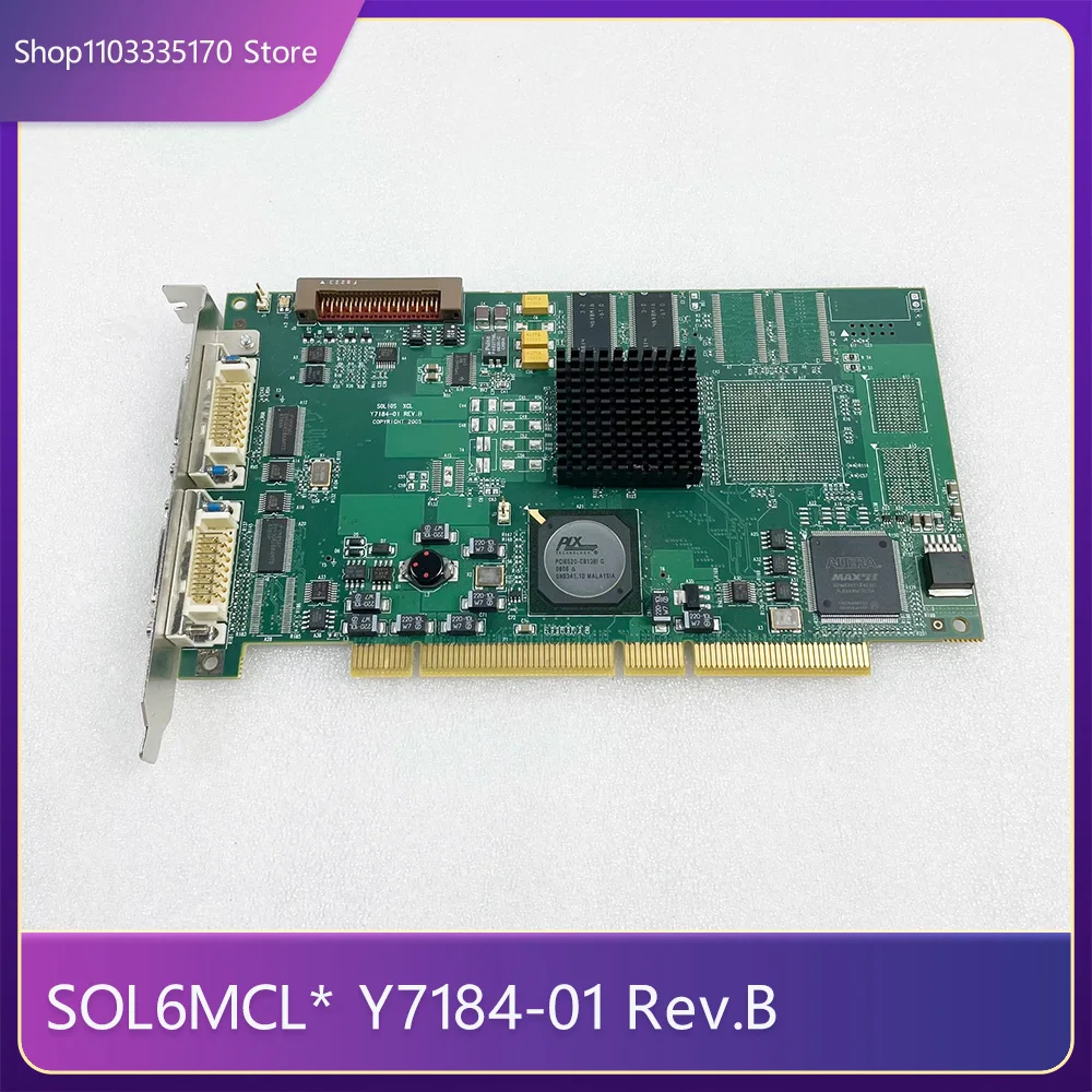 For Matrox SOL6MCL* Y7184-01 Rev.B Industrial Image Acquisition Card