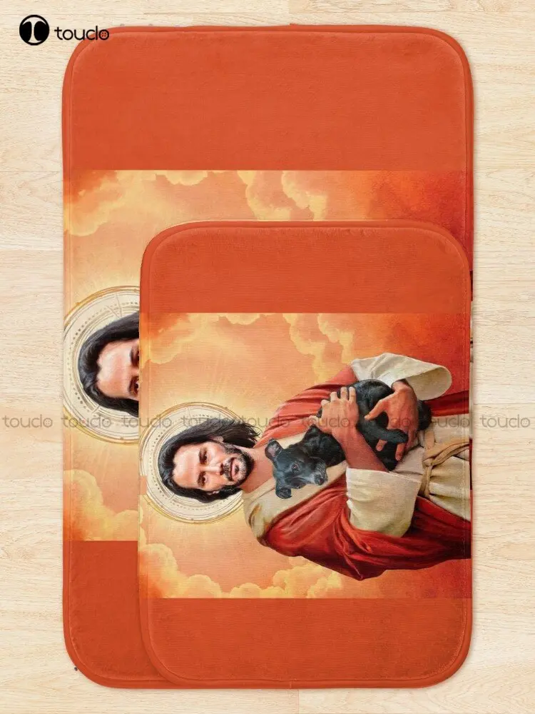 Keanu Reeves, Lord & Saviour Bath Mat Cheap Bathroom Rug