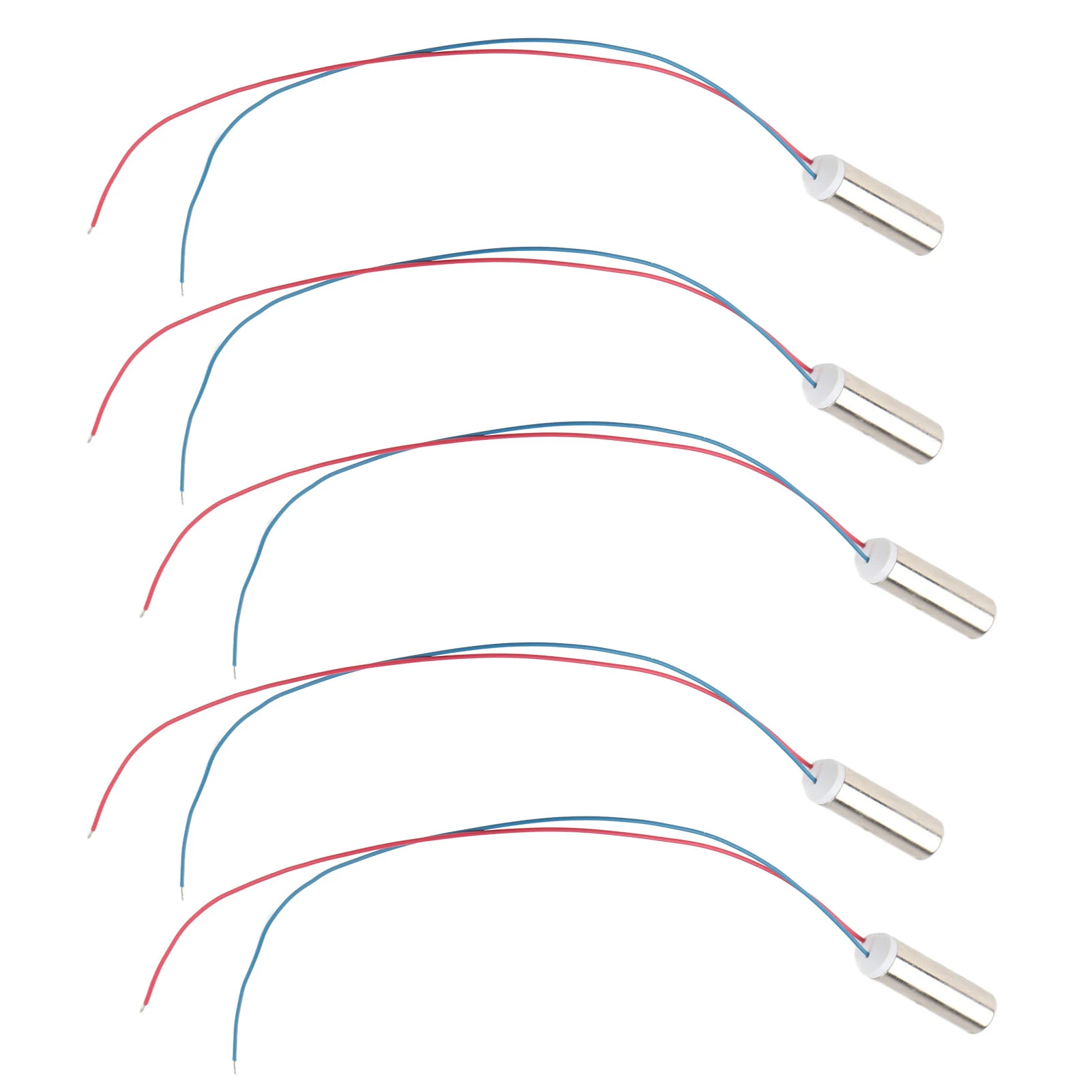 Coreless Vibration Motor, 5Pcs 14500rpm Waterproof Cylindrical Micro Coreless Vibration Motor for Massager