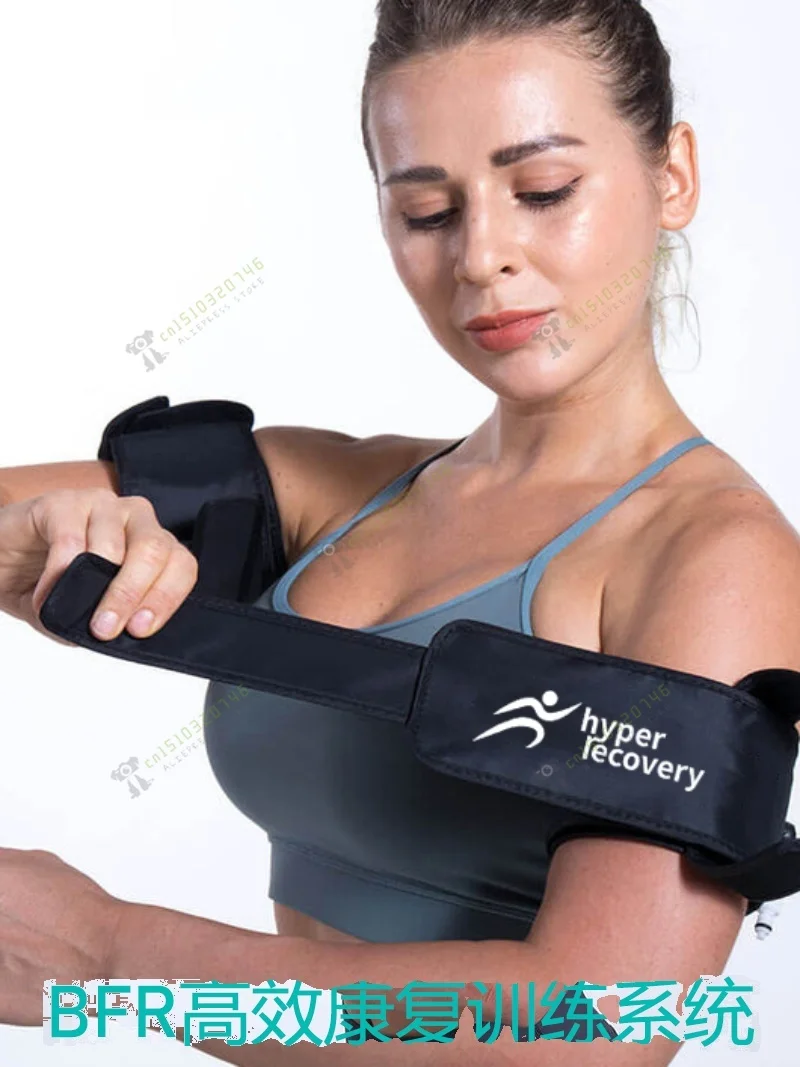 BFR fitness training blood flow restriction band, compression training band, pressure display, compression band