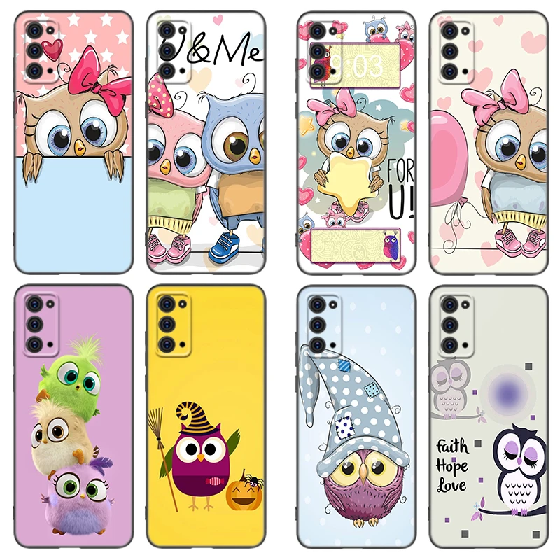 Cute Cartoon Owl Bl…