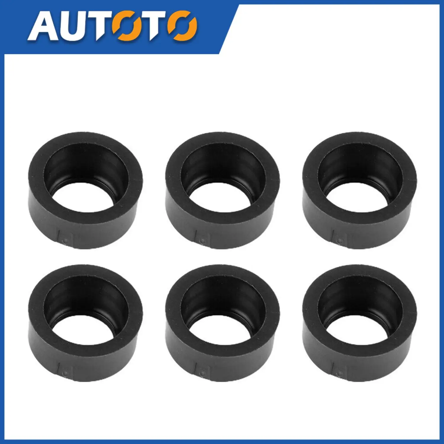 

6 шт./лот, адаптер уплотнения топливной форсунки автомобиля F77Z-9G512-AA, подходит для FORD Ranger Explorer Mustang 926-028, детали топливной форсунки автомобиля