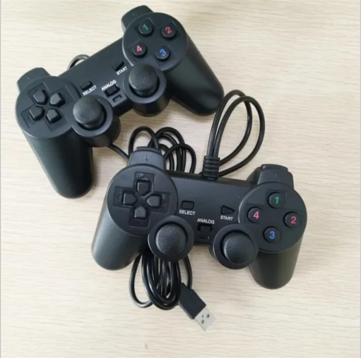 208 USB Wired Game Controller For PC Computer Gamepad