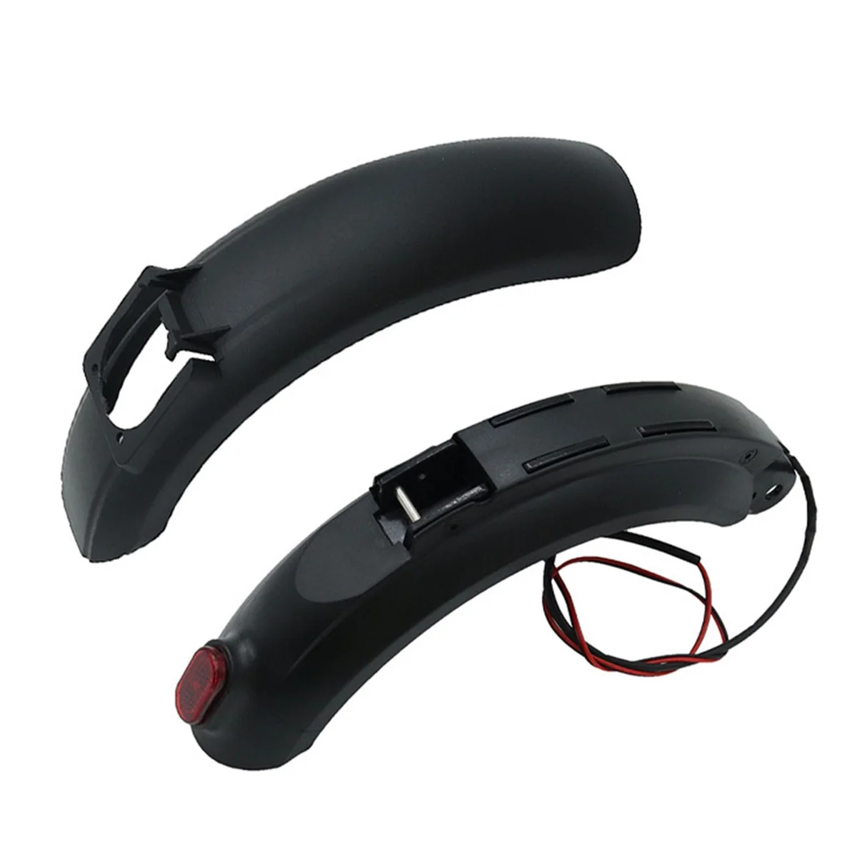 QA88X أجزاء الحاجز الأمامي ل Kugoo S1 S2 S3 سكوتر كهربائي المصدات الخلفية قطعة من نسيج الجناح + الذيل مصباح سكيت الملحقات