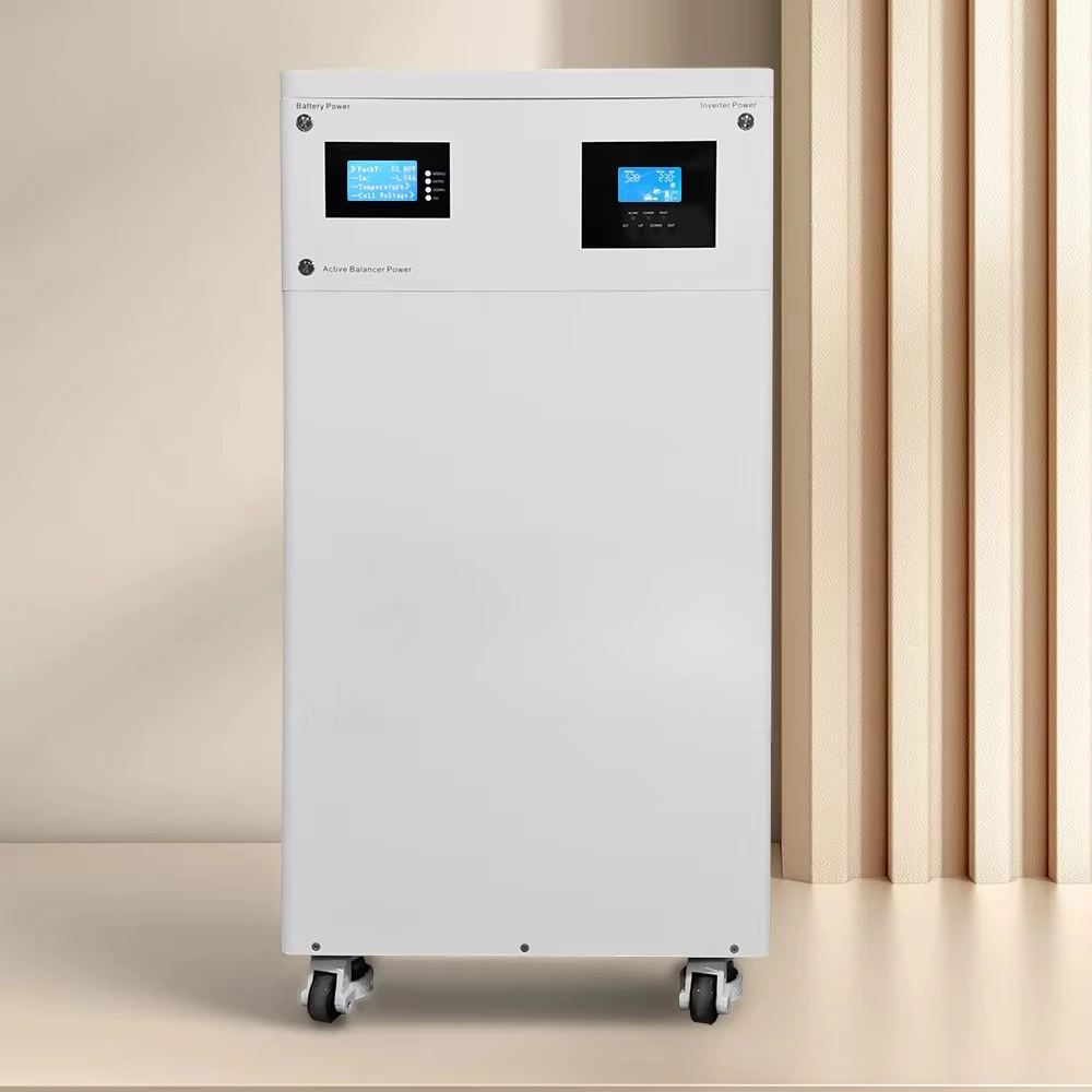 BetterESS 48V/51.2V 300Ah/314Ah 15KWh All in One Home Energy Storage System 5KW Inverter Off Gride Solar PV Battery WiFi