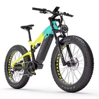 Lankeleisi RV800 PLUS Electric Bicycle 750W Motor 52KM/H Max Speed 26x4.0 Inch Tire 150KM Range Shimano 7 Speed E-Bike