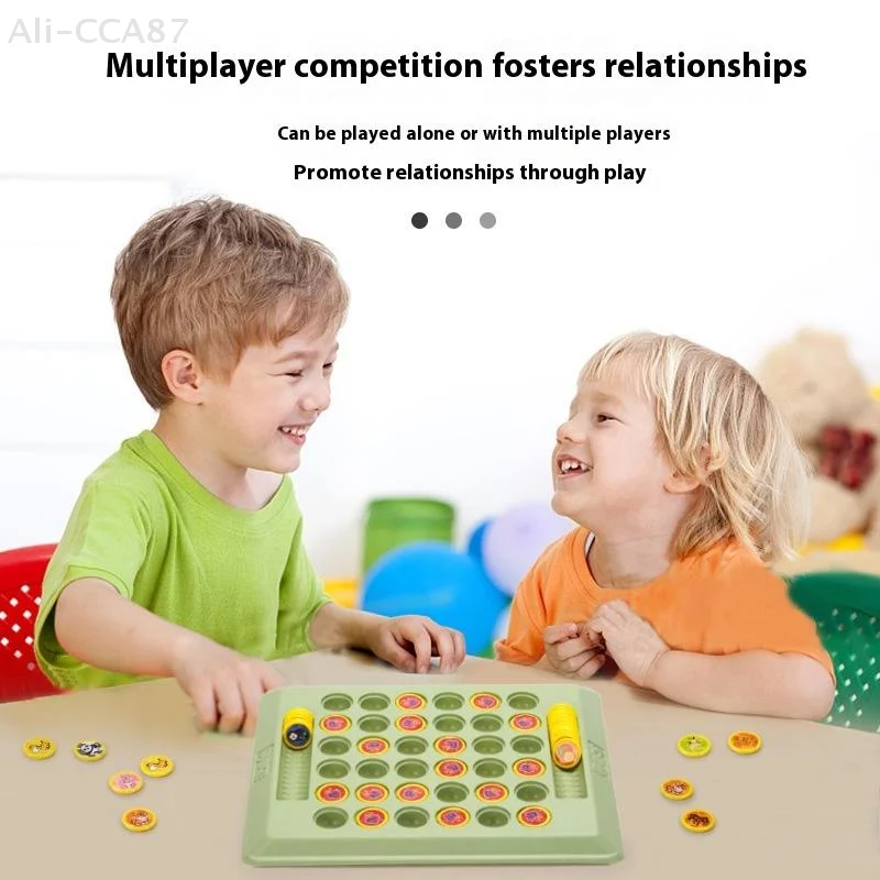 

Классическая интерактивная игрушка-головоломка; Настольная игра с изображением животных-шахматных стратегии для родителей и детей