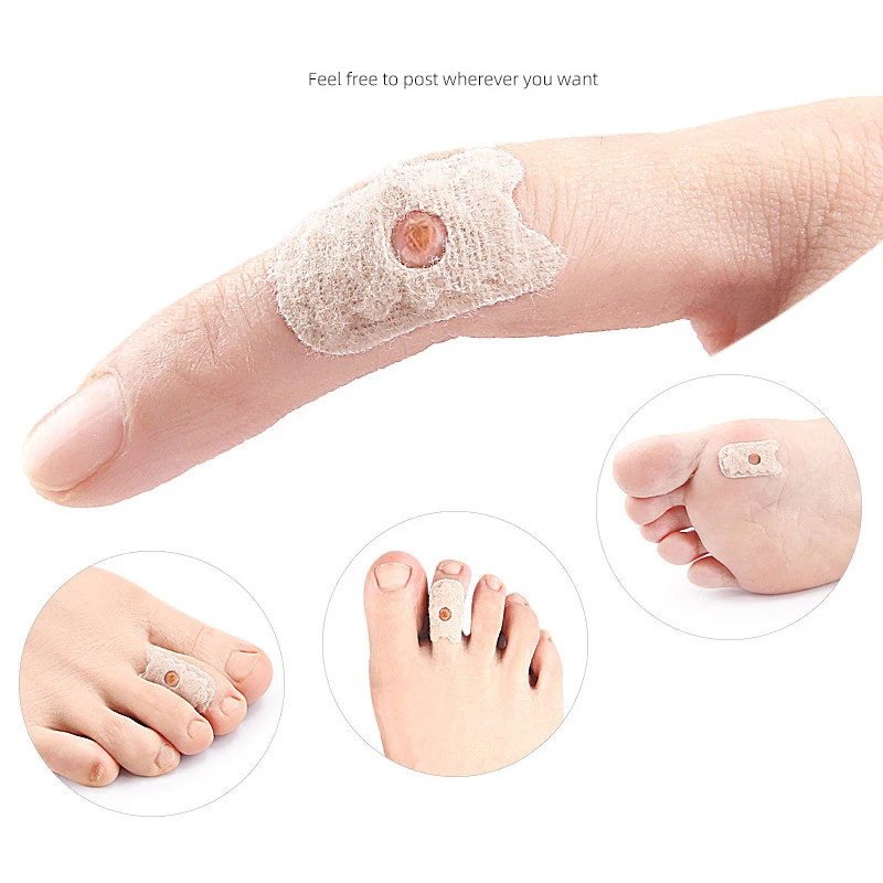 Foot Protectors Pads Corn KillerToe Protector U-Shaped Chicken Eye Patch Anti Wear Foot Casually Apply High Heels Stickers