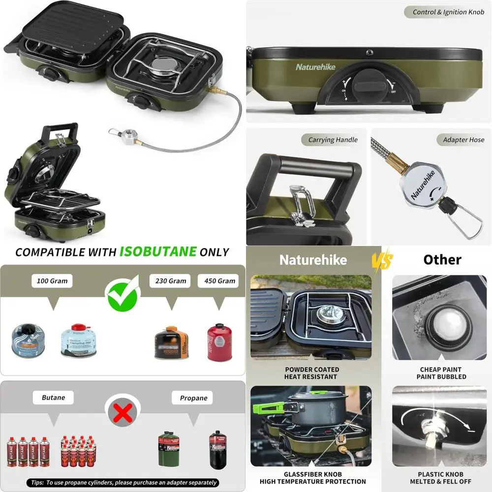 2 Burner Folding Ca…