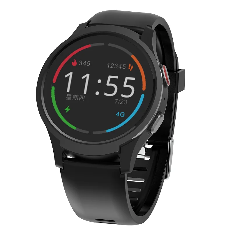 2023 Custom L18 Smart Watch 1.3 HD Fitness Tracker SOS 4G SIM Card SP02 HR BP 2 Way Call WIFI ECG Men Women Smart watch with GPS