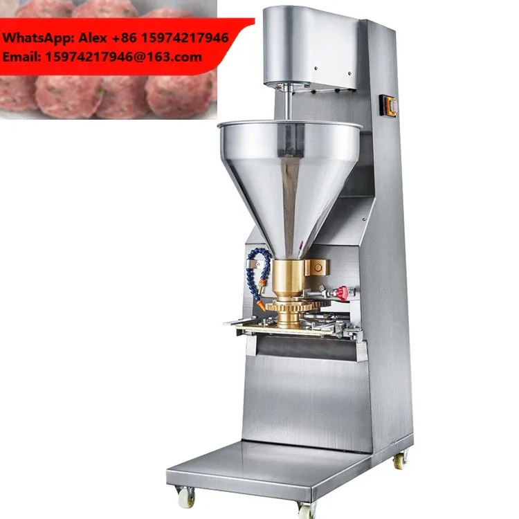 Fully Automatic Multi-Purpose Stuffed Balls Rolling Machine Round Fish Beef Meat Ball Making Machine