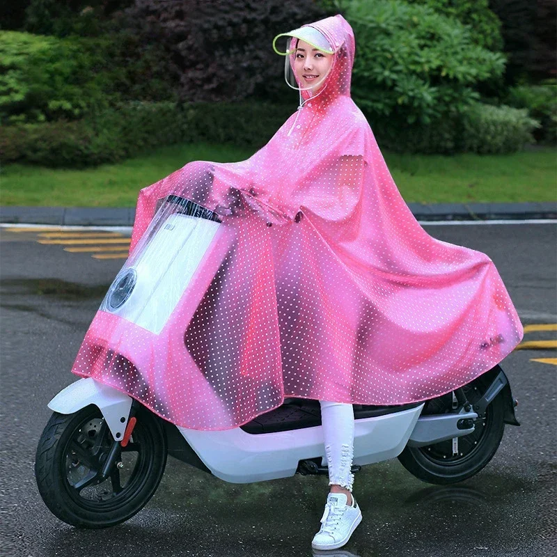 Electric battery car raincoat single woman small special long full body rain proof new raincoat outdoor cycling coat rainsuit