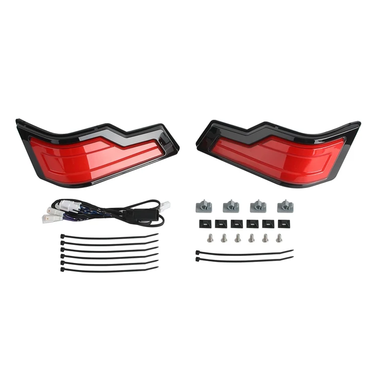Easy Install & Waterproof Motorcycle LED Tour Trunk Pack Lights for  Road King/Street Glide/Road Glide 2014-2024