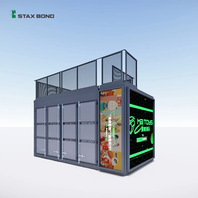 custom.Mobile exhibition container store, suitable outdoor activities, safe, sturdy and environmentally friendly