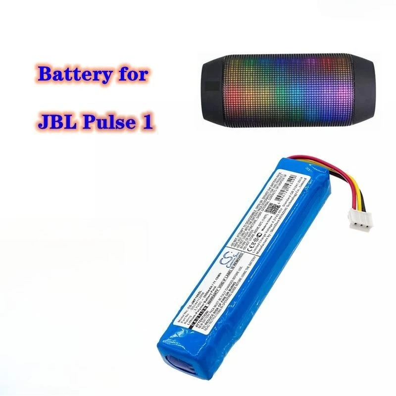

Speaker Battery 3.7V/3000mAh DS144112056,MLP822199-2P for JBL Pulse 1