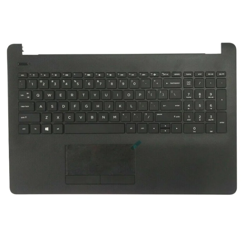 

New For HP 15-BS 15-CD 15-BS015DX 250 255 256 G6 Upper Case Palmrest Cover Keyboard 925008-001