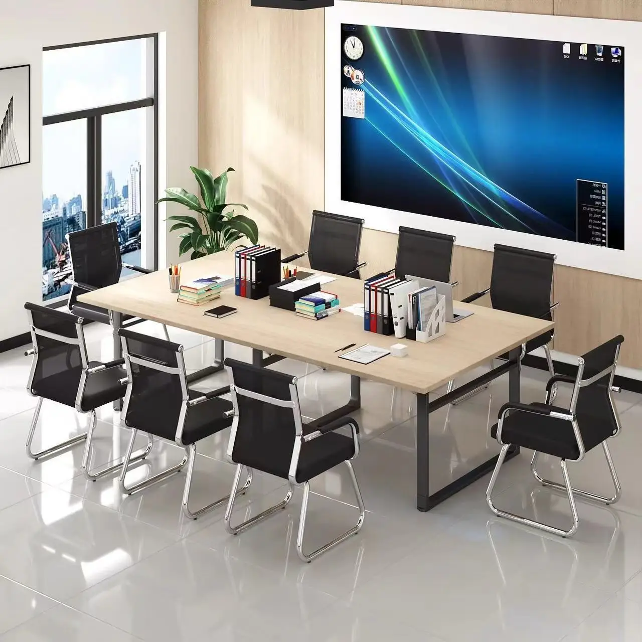 كرسي مكتب مريح لغرفة الاجتماعات المستقرة كرسي بفيونكة شبكية كرسي جونغ