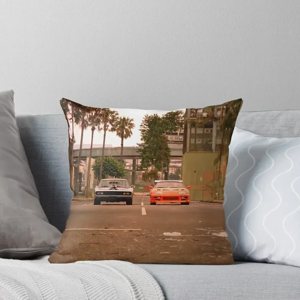 

Fast & Furious 1 - Wallpaper - Poster Throw Pillow Sofa Decorative Covers christmas ornaments 2025 Christmas Covers pillow