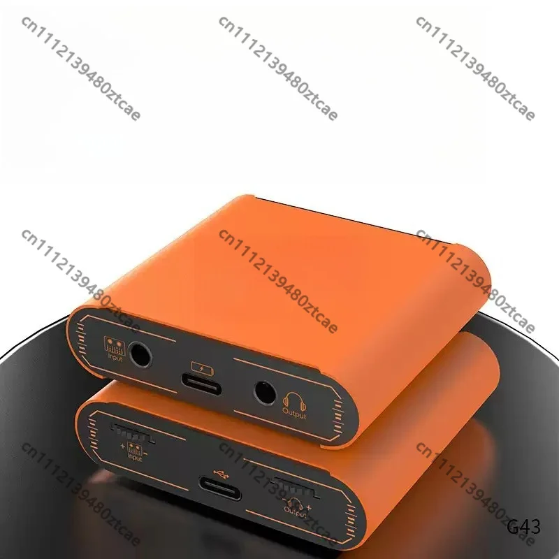 3.5/6.35mm LR Audio Capture Recorder For Phone PC Instrument Music Song Recording DIY Accessory