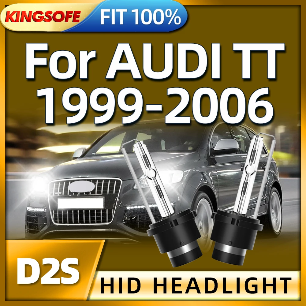 

Roadsun 1Pair Car Light D2S Headlight 35W Replace HID Xenon Lamp For AUDI TT 1999 2000 2001 2002 2003 2004 2005 2006