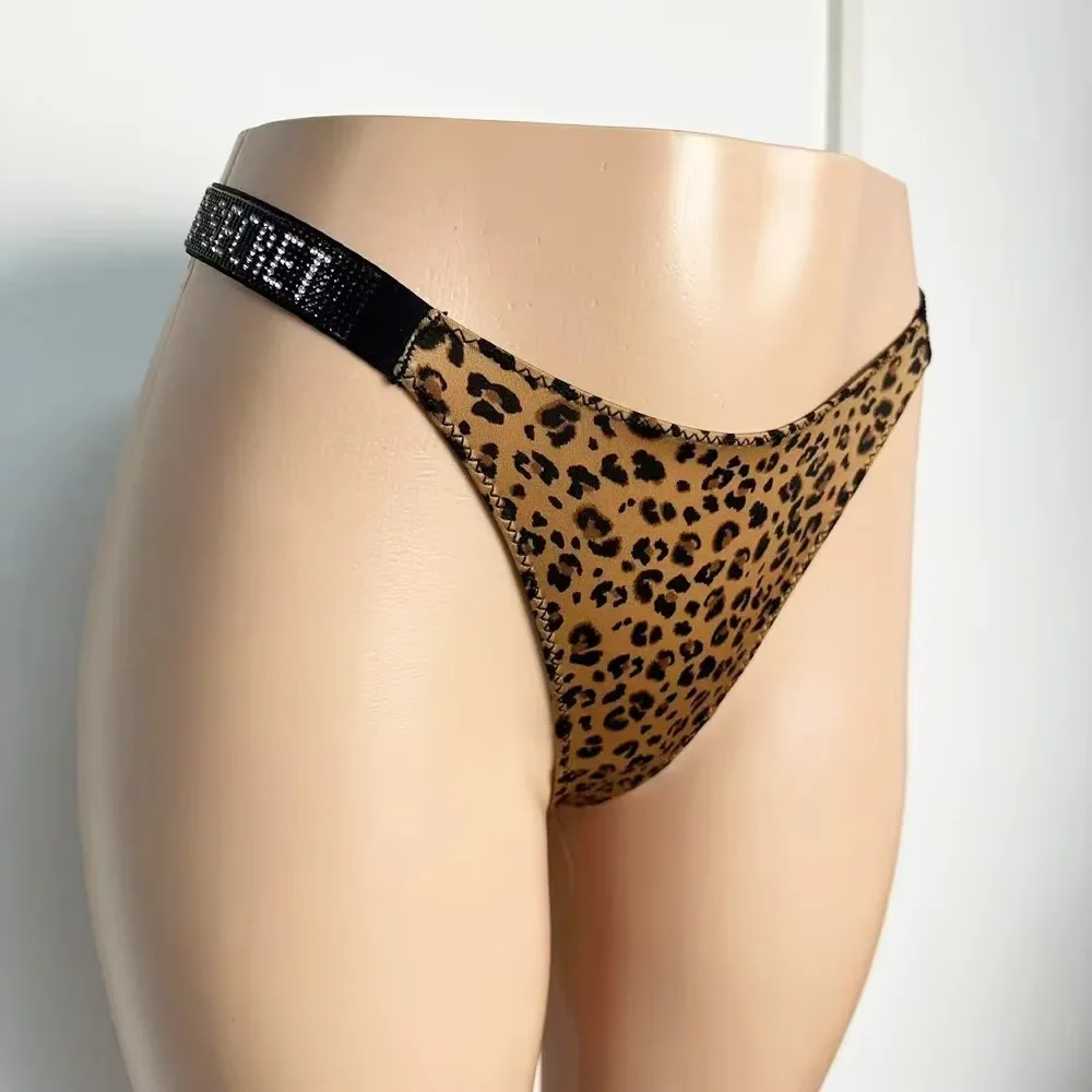 Victoria Secret Shine Script Tanga Sehr Sexy Damenunterwäsche Höschen Sexy Dessous Heiß – Detail 7
