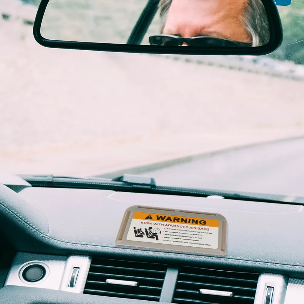

4Pcs Car Visor Card Holder for Vehicle Interior Organizing Parking Id License Cards Sleek Sun Visor Organizer Clip-on Auto