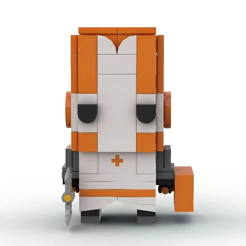 MOC Castle Crasher Kreative Anime-Helden-Charaktere Action-Charaktere Bausteine DIY-Montage-Spielzeug Geburtstagsgeschenk Dekoration – Detail 8