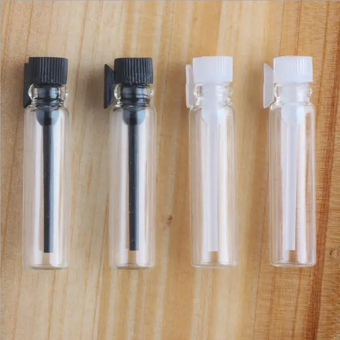 1ml 2ml 3ml Mini Perfume Sample Bottle Empty Glass Vials Dropper Container Laboratory Liquid Fragrance Trial  Test Tube