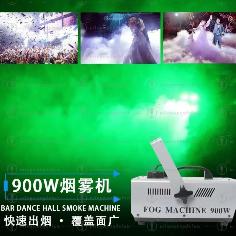 900W Fog Machine Stage Wedding Bar Lighting Indoor Atomizer Car Disinfection Smoke Sprayer