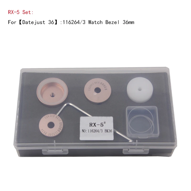 RLX 베젤 개스킷 설치용 다이 세트 삽입 전문 시계 베젤 개스킷, RLX 시계 프레스 크리스탈 116610 116264