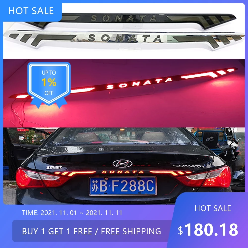 

Динамический 1 шт. автозадний фонарь для бампера Hyundai sonata, задний фонарь, светодиодный 2011 ~ 2014y, автоаксессуары, задний фонарь sonata, противотуманный фонарь