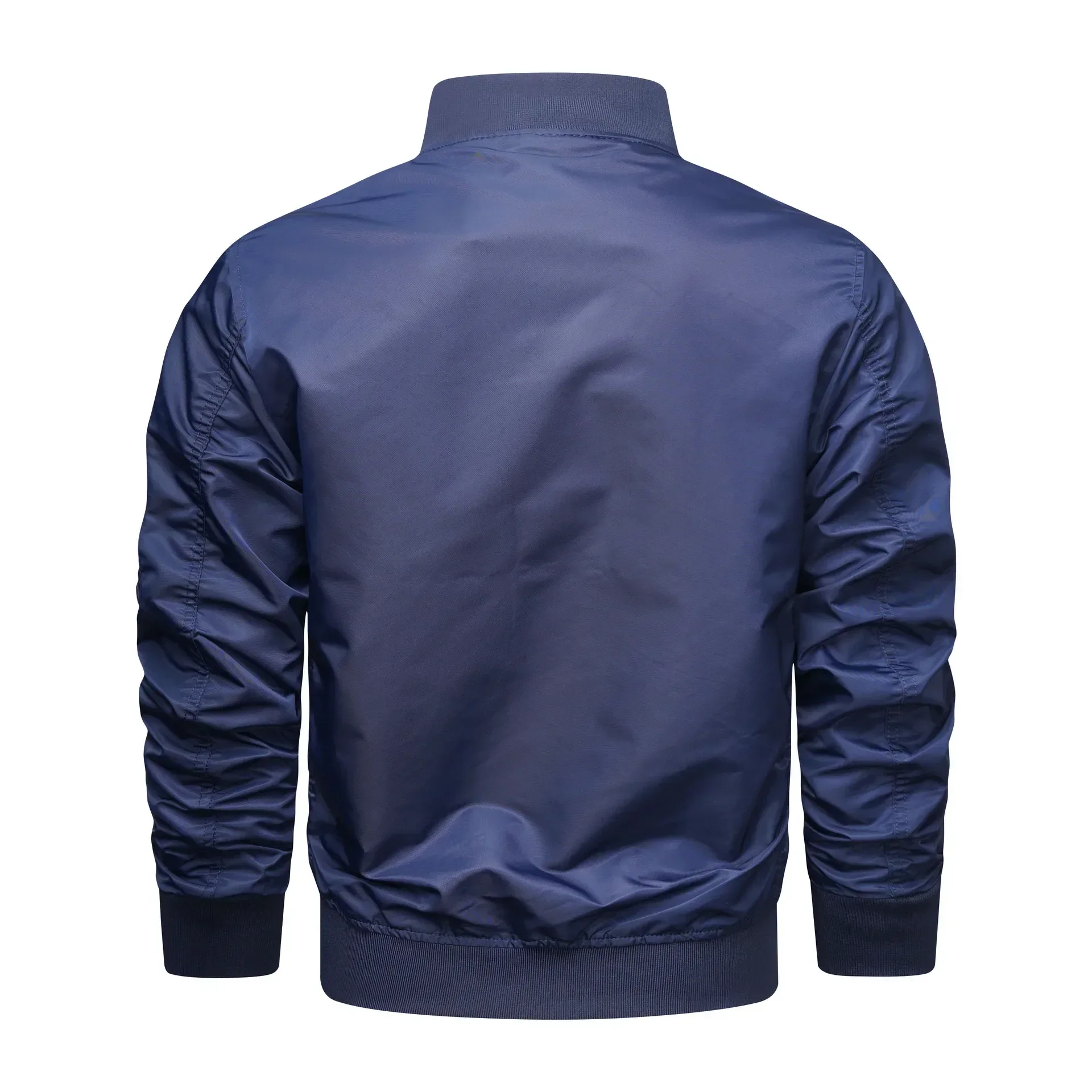 New Military Jackets Men Solid Color Bomber Jacket Spring Autumn New in Outerwear Aviator Baseball Jackets Outdoor Clothing Male