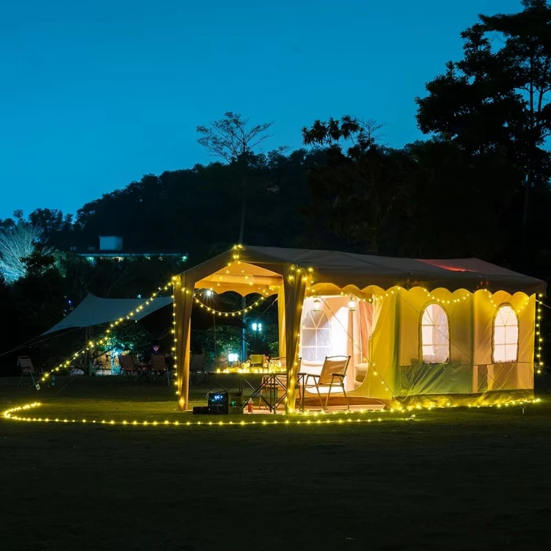 

Peirhw air Tent Inflatable Camping Outdoor for 8 Person Classic Luxury 4-Season Waterproof air Tent 12.32㎡