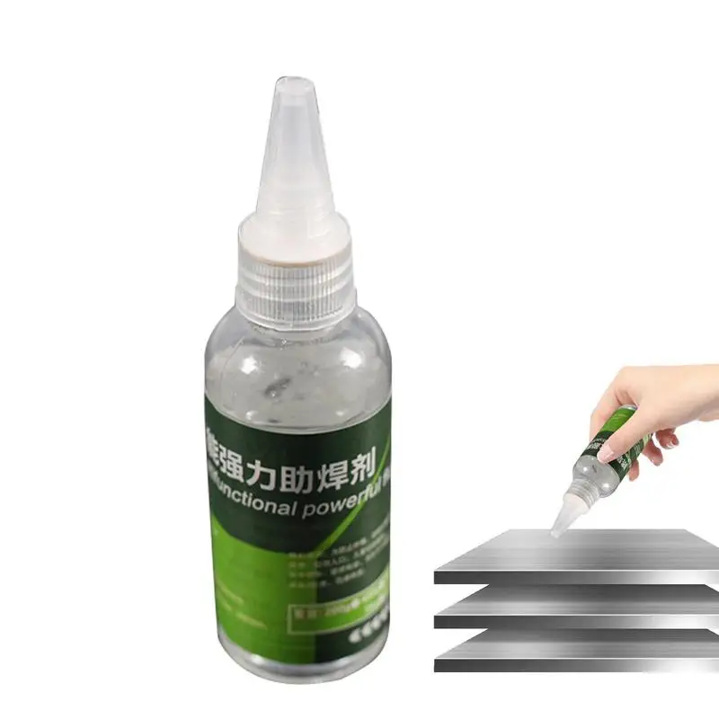 60ml/Bottle No-clean Liquid Flux Safe Welding Soldering Tool Advanced Quick Welding Oil For Pure Aluminum/Stainless Steel/Copper