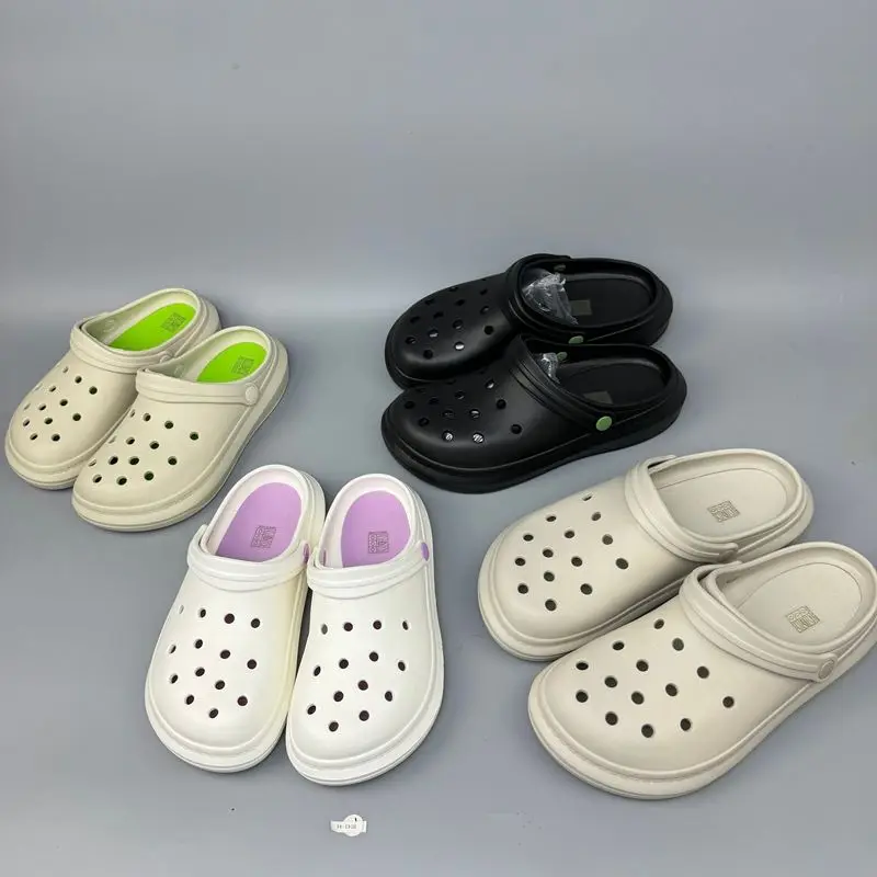 

Hot Outdoor Beach Shoes Waterproof Men's Slippers Trendy Women's Sandals Men Tide Men 2025