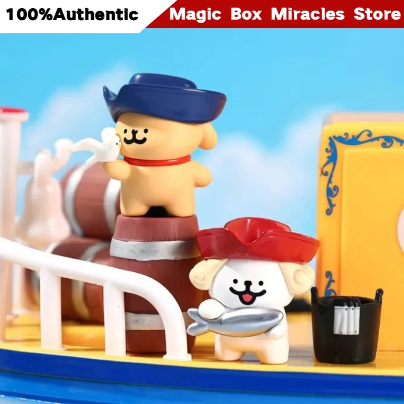 

New Original Maltese Sea Adventure Mini Blind Bag Series Kawaii Pvc Figure Set Collectible Lovely Desktop Decor Gift For Girls
