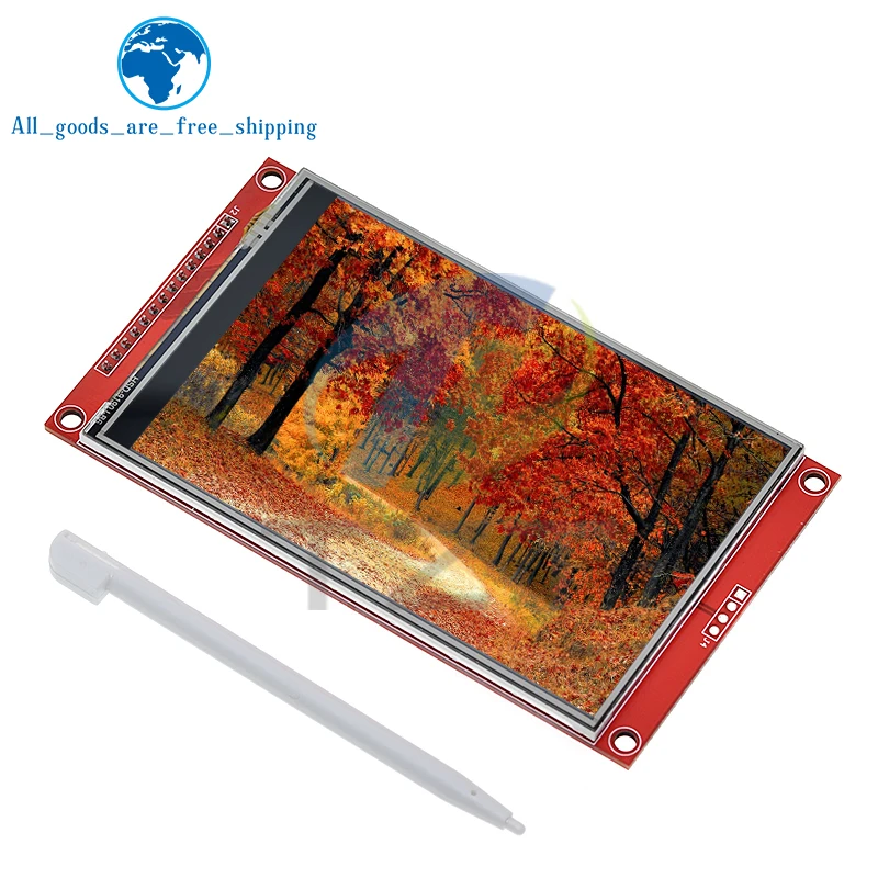 Accessoires électroniques avec puce de pilote ST7796, technologie d'écran LCD TFT 4.0 pouces éventuelles I série 480x320 HD