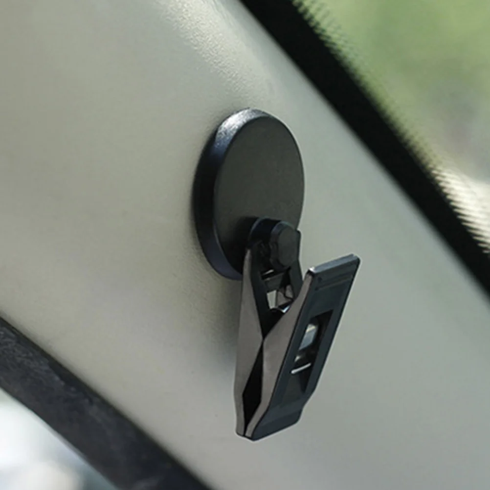 8Pcs Suction Cup Car Clips Premium Material Durable Practical Ticket Storage Curtain Photo Glasses Clamping Holder