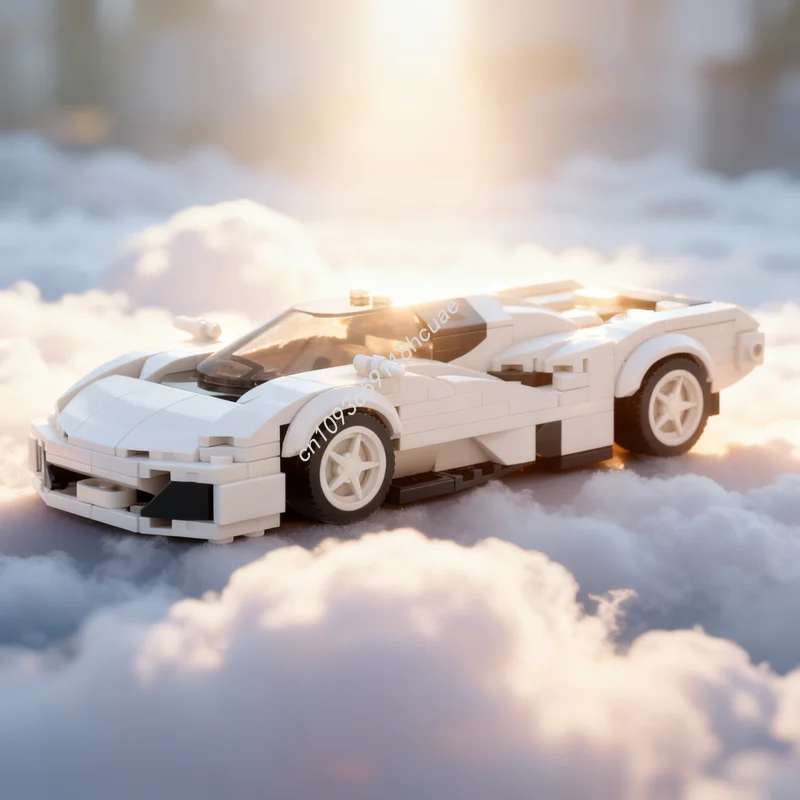 

317 шт. MOC Nilu 8 Stud Wide City Champions Модель Строительные блоки Игрушка Архитектура Рождественские подарки Идея Творческое образование Дети