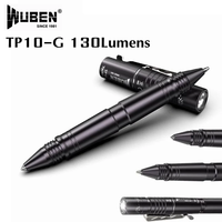 WUBEN TP10-G Multifunction Rechargeable Flashlight Tactical Pen Light 130Lumens Waterproof LED Penlight For Outdoor Emergency