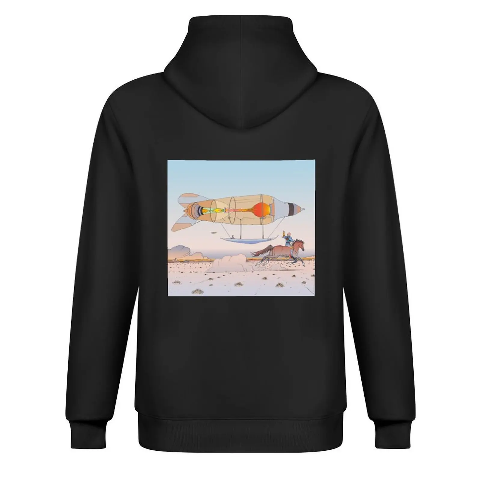 موبيوس، صحرا، حصان، زيبلين، كائن فضائي، كبير نكش، إيدينا، عالم إيدينا، إنكال، جين غورولود، سريالية، هوديي سيشاديليك