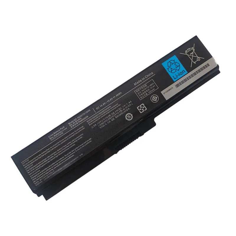 PA3817U for Toshiba C600D C640 C650 C660 C675 PA3816 PA3817U-1BRS Battery 4200mAH 10.8V