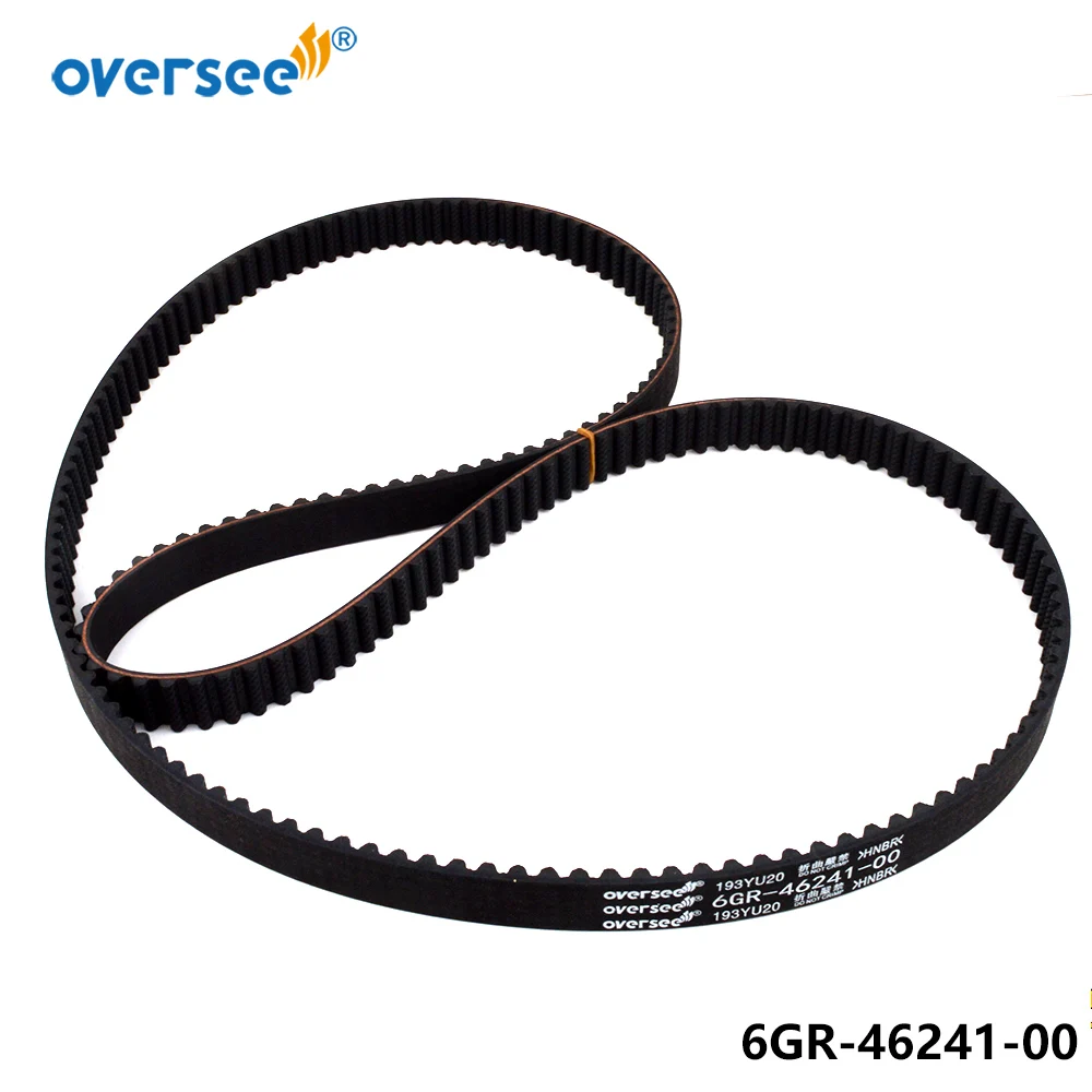 

Oversee 6GR-46241-00 Timing Belt For YAMAHA XTO 425HP V8 Models Outboard Engine 6GR-W4624-00