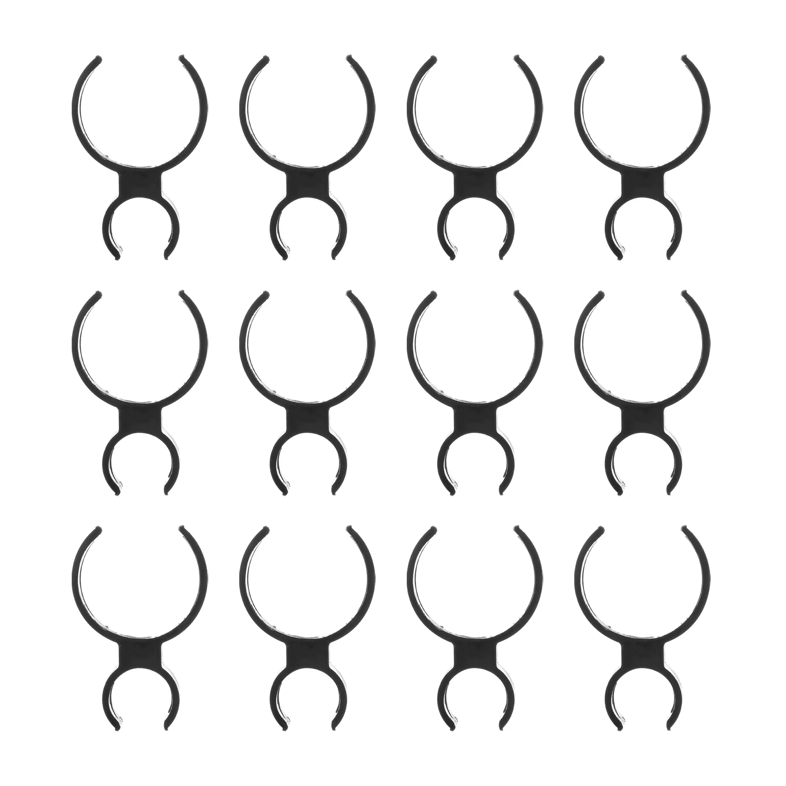 

10 Pcs Holder Bottle Single Clip Candlestick Clips Sparkler Holders Cake Safety