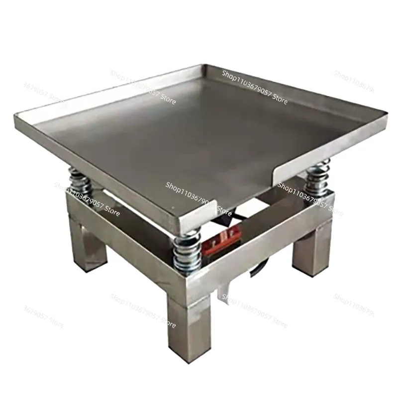 35 * 35CM Stainless Steel Vibration Table Small Concrete Cement Mortar Test Block Vibration Platform Equipment Tool 110V/220V