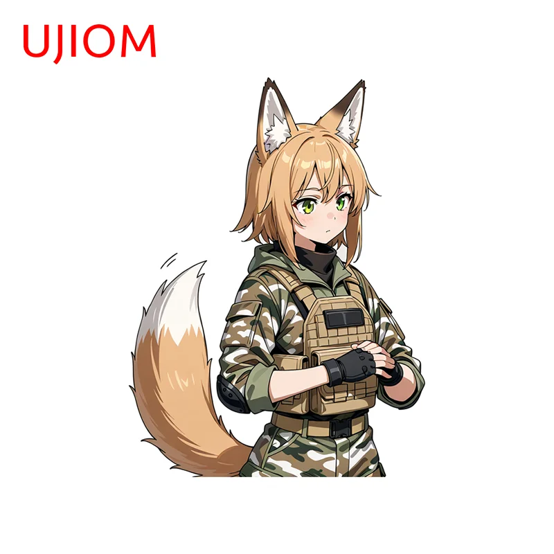 UJIOM Military Beast Mother Wall Sticker Occlusion Scratch Skateboard Vinyl Decal Suitable For Game Room Toolbox Decoration