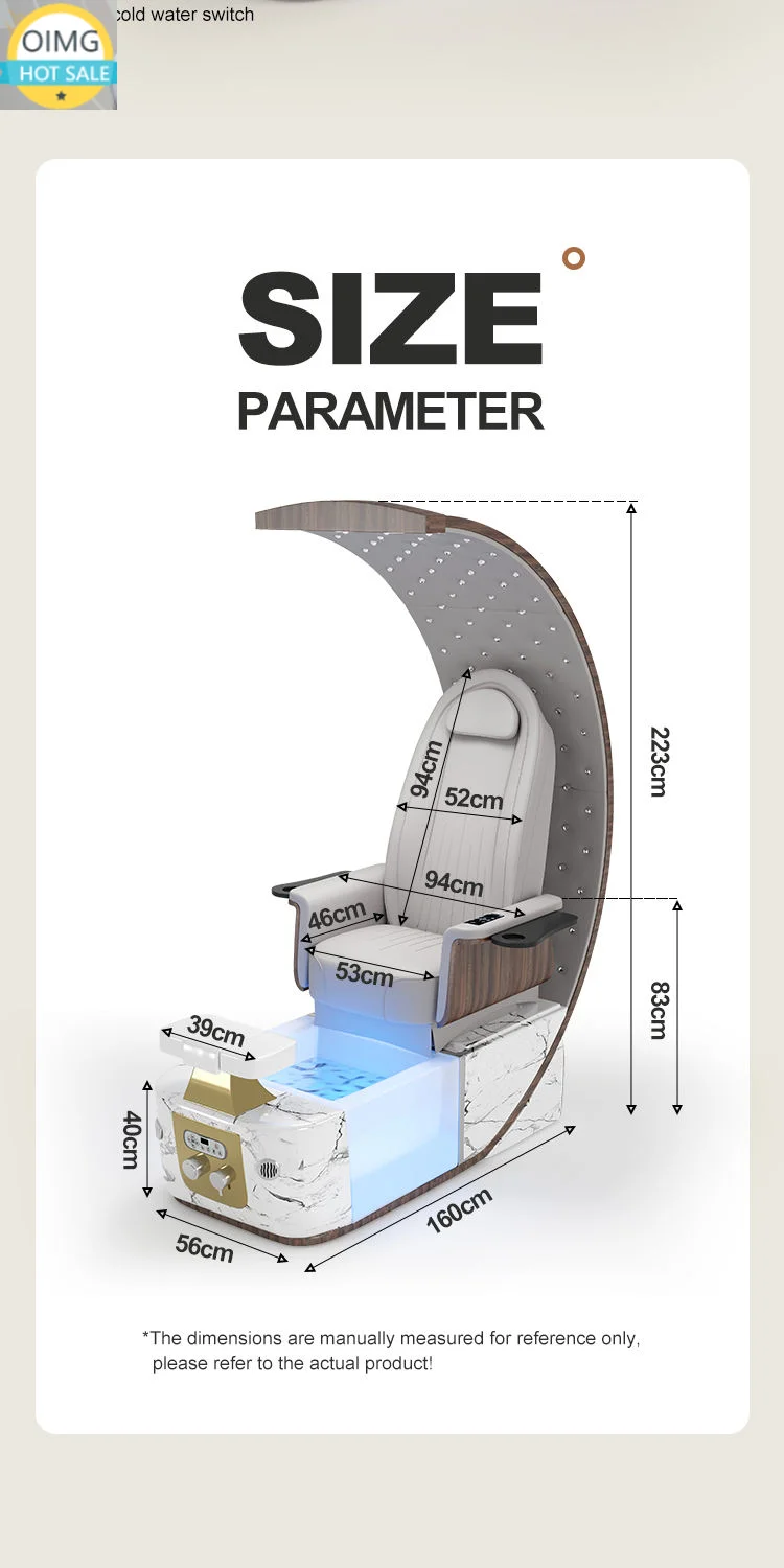 Modern Spa Pedicure Chair Nail Salon Furniture Pedicure Chair No Plumbing Manicure Tables and Pedicure Chairs